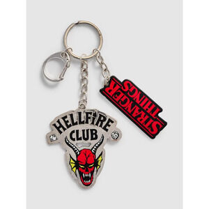 NEW Primark x Stranger Things Hellfire Club Bag Charm Keychain
